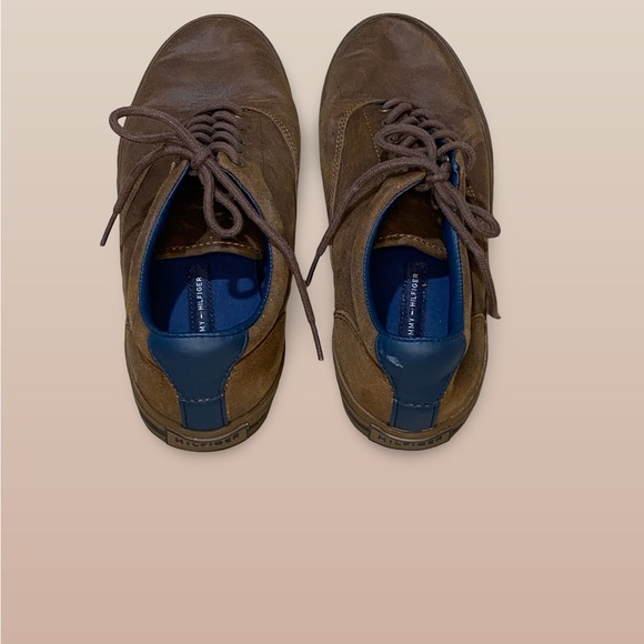 Tommy Hilfiger Other - Tommy Hilfiger Phelip Sneaker Shoe Brown Mens Size 7.5 Lace Up